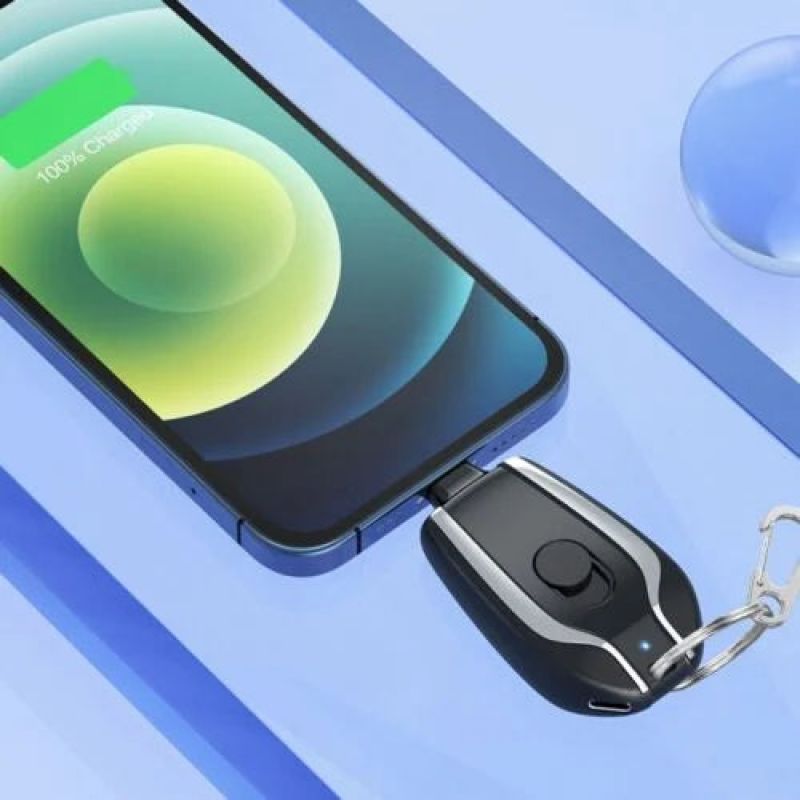 Mini Emergency Power Bank With A Backup Of 1500mAh