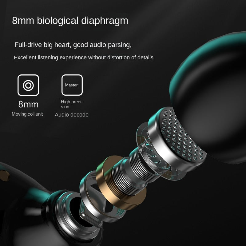 Noise Reduction Low-Latency Wireless In-Ear Bluetooth Earphone