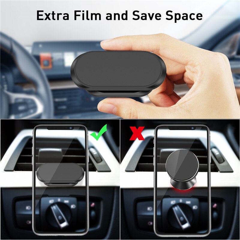 Mini Magnetic Car Mount Phone Holder